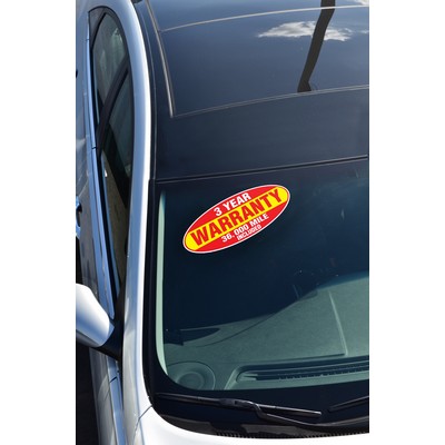 Custom Oval Decal (Set of 12)