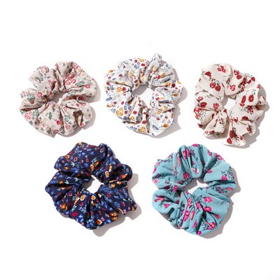 Sublimation Imprint Elastic Scrunchie Hair Tie