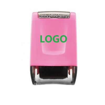 Wipe Identity Theft Protection Roller Stamp and Identity Theft Prevention Security