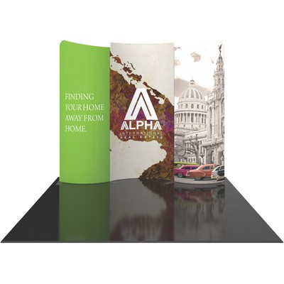 Modulate Series 1 10' Fabric Backwall Kit 01