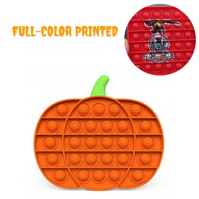 Thanksgiving Pumpkin - Pop It Fidget Toy Full Color