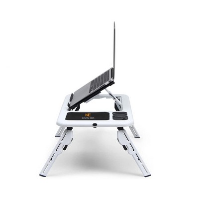 Function Double Fan Foldable Bed Computer Desk