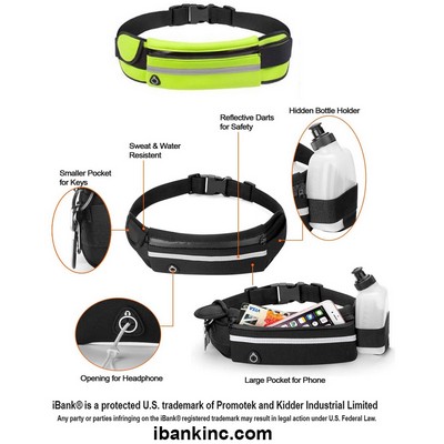 iBank ® Running Belt compatible with iPhone 17/16/ 15/14/13/12/11 Pro Max