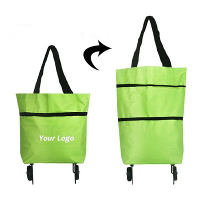 Foldable Shopping Bag Trolley