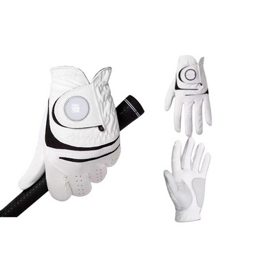Cabretta PU Leather Golf Glove