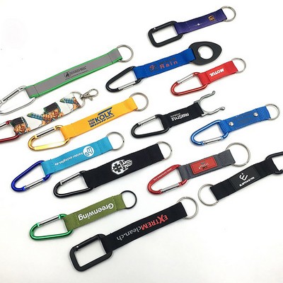 Pocket Lanyard w/Carabiner & Key Ring