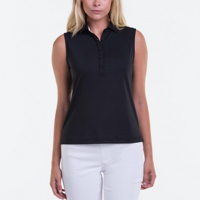 Fairway & Greene Women's Charlotte Sleeveless Polo Shirt