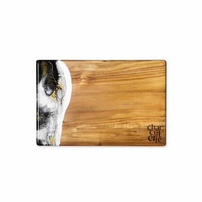 Acacia Breadboard Gold Onyx Black