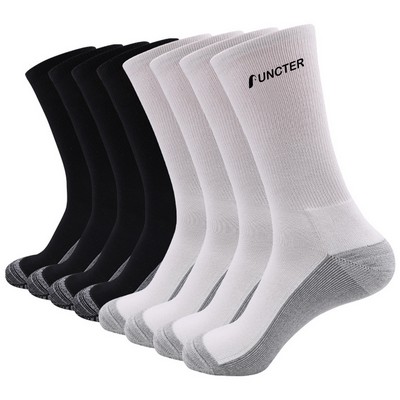 Men Casual Cotton Socks W/Mid-calf Length