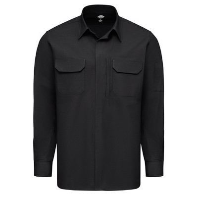 Dickie's® Men's Tactical Long Sleeve Shirt - Black