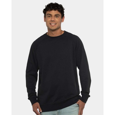 Next Level Apparel® Unisex Laguna Raglan Crewneck Sweatshirt