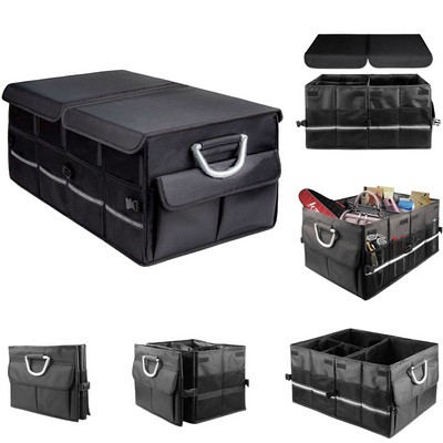 Car Trunk Storage Organizer w/Reinforced Handles