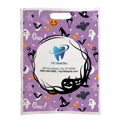 Halloween Scatter Design 1 Plastic Bag (7.5" x 9")