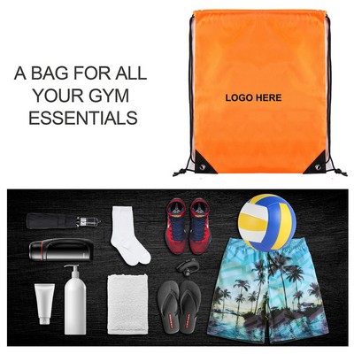 Basketball Drawstring Backpack