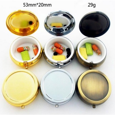 Round Shape Metal Box