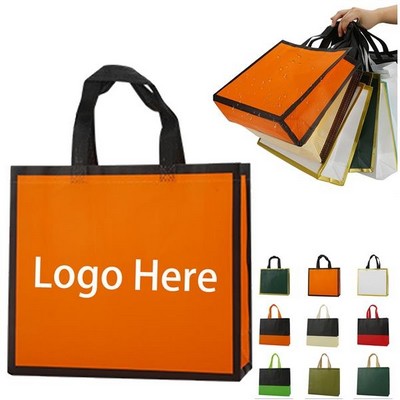Laminated Non-Woven Totes (17" x 13" x 3.94")