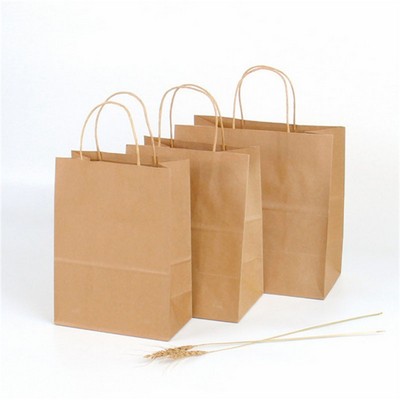 Kraft Paper Brown Shopping Bag