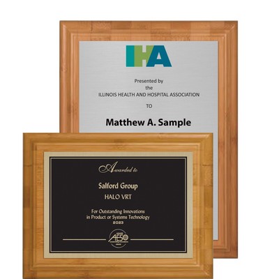 Bamboo DigiColor Award Plaque / 8"x10"
