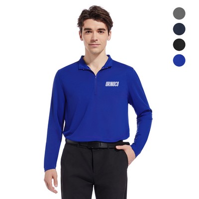 Men's UV Micro Mesh Quarter Zip Pullover