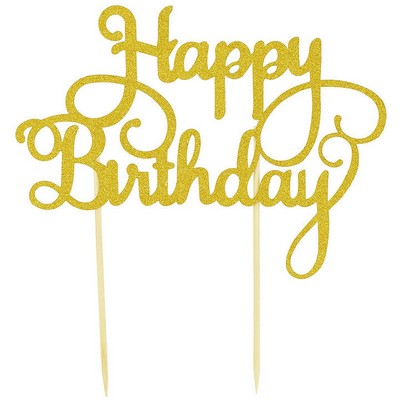 Custom Birthday & Wedding Event Cake & Cupcake Toppers