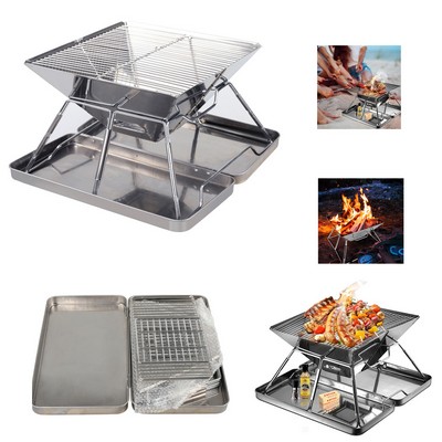 Portable Camping Grill w/Carrying Bag