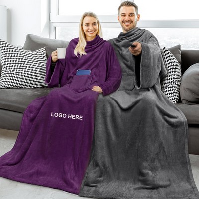Wearable Blanket w/Sleeves