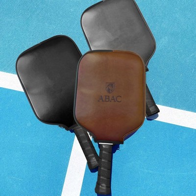 Leather Pickleball Racket Cover