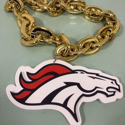 Sports Big Chain Logo Necklace