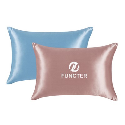 20 x 30" Premium 19 Momme Square 100% Mulberry Silk Throw Pillowcase Without Zipper