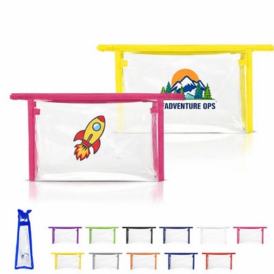 Clear Cosmetic Pouch For Travelling