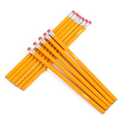 #2 Pencils Pre-sharpened HB Lead Wood Economy Pencil