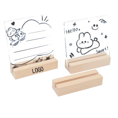 Wooden Place Card Holders