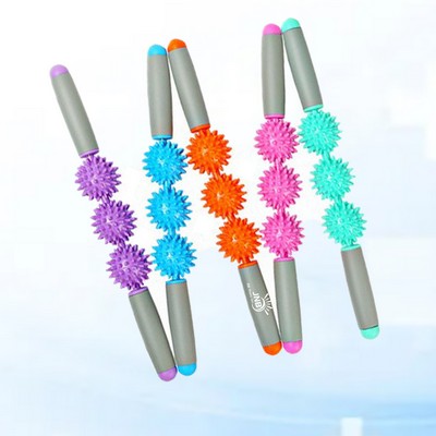 Fitness Yoga Fascia Muscle Massage Roller Stick