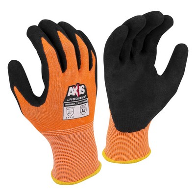 Radians® AXIS™ Cut Protection Level A7 Sandy Nitrile Coated Gloves
