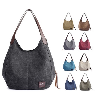 High Quality Canvas Shoulder Bag