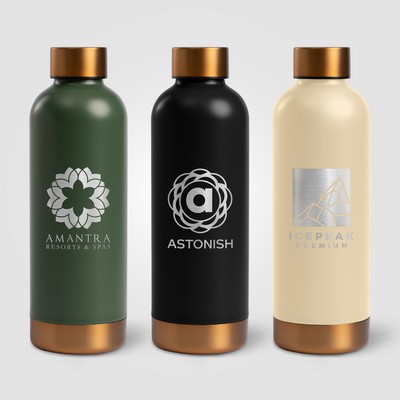 Astrid - 18 oz. Double Wall Stainless Steel Bottle - Laser
