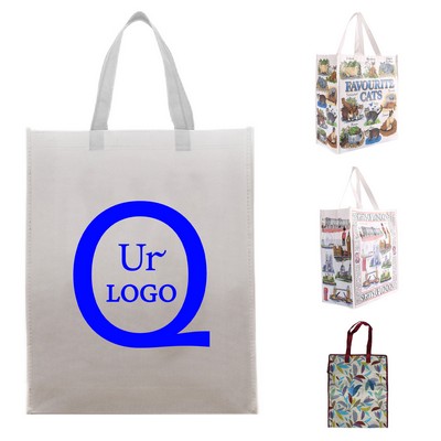 13.7 X 14.5 X 5.7" Laminated Non-Woven Tote Bag