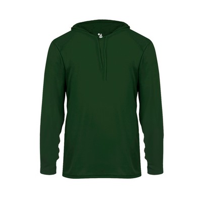 Badger Sport B-Core Youth Hooded Tee