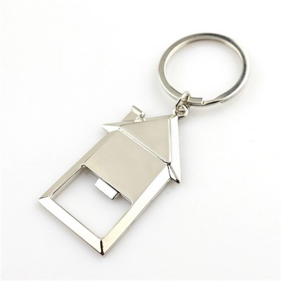 House Shape KeyChain and Bottle Opener