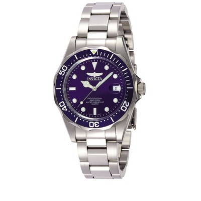 Invicta® Men's Pro Dover Quartz Blue Dial Watch w/3 Hands