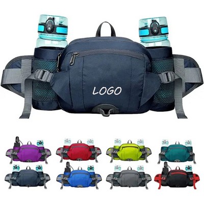 Water Bottle Holders Lumbar Belt Hiking Camping Waist Bag