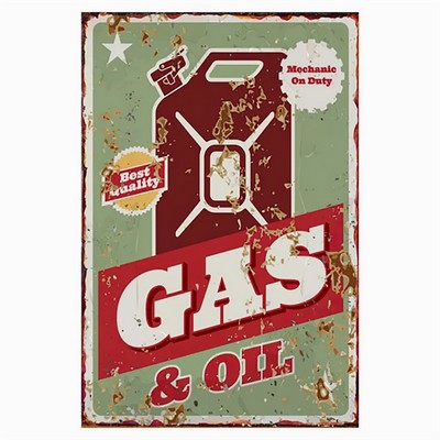 Vintage Home Decoration Flat Wall Decor Tin Sign Plate Poster Bar Retro Decorative Metal Craft