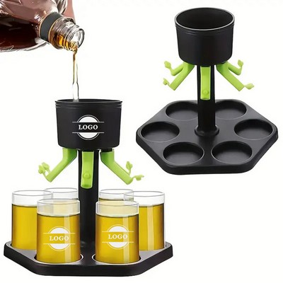 Hexagonal Fair Alcohol Dispenser
