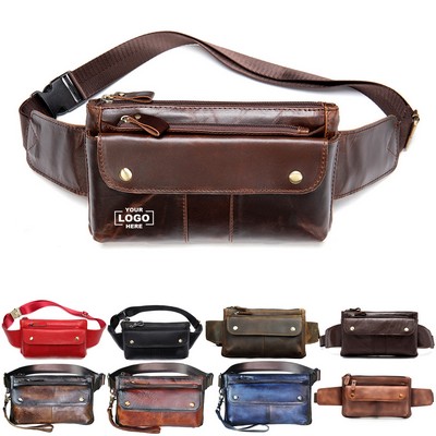 Crazy Horse Leather Fanny pack