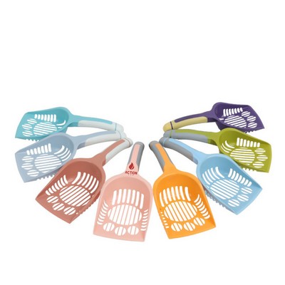 Candy-Colored Kitty Cutout Litter Shovel