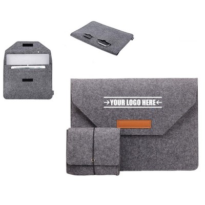 13-Inch Felt Computer Bag