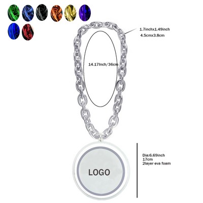 EVA Foam Sports Necklace Custom Logo