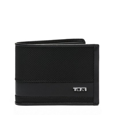 Tumi Alpha Double Billfold- Black
