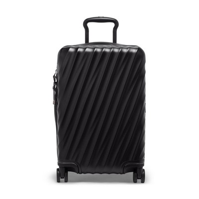 Tumi 19 Degree International Expandable 4 Wheeled Carry On Luggage - Black Texture