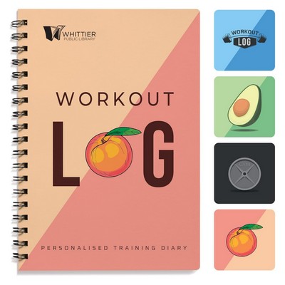 A5 52 Sheets Workout Planner For Daily Fitness Tracking